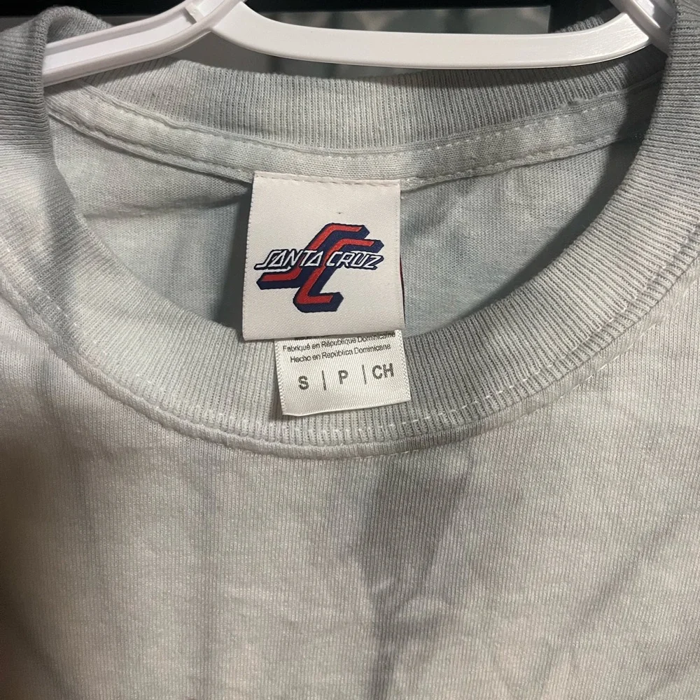 Santa Cruz White Crewneck Tee - Picture 3 of 3
